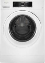 Whirlpool – 1.9 Cu. Ft. High Efficiency Stackable Front-Load Washer with Detergent Dosing Aid – White