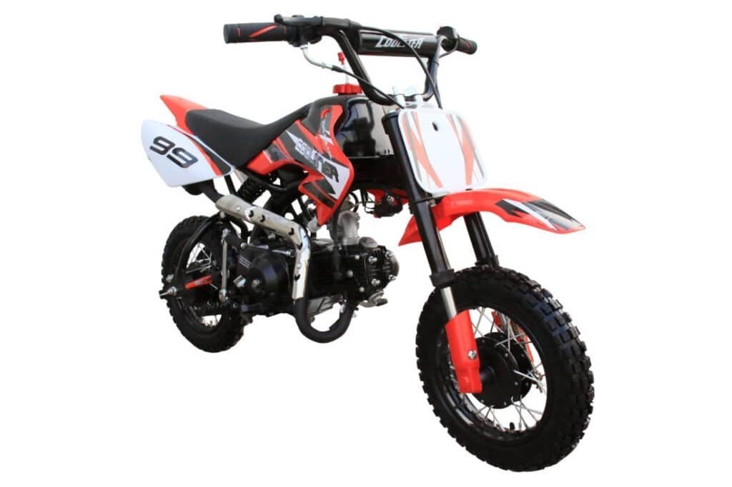 Coolster QG210 70cc 4 Speed Semi-Automatic Dirt Bike - Image 3