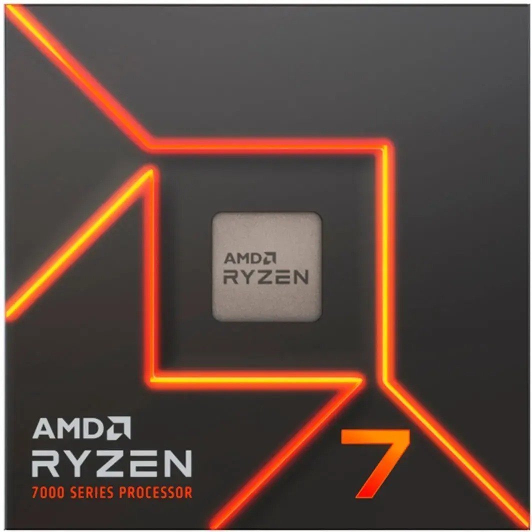 AMD – Ryzen 7 7700X 8-core – 16-Thread 4.5GHz (5.4 GHz Max Boost) Socket AM5 Desktop Processor – Silver - Image 5