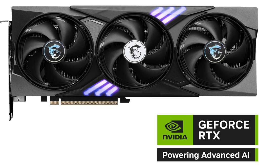 MSI GeForce RTX 5060 Ti 16G GAMING TRIO OC Graphics Card, 16GB GDDR7, DPx3, HDMIx1, DLSS 4 - Image 2