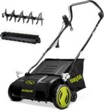 Sun Joe AJ805E 13A Electric Dethatcher & Scarifier, 15 in.