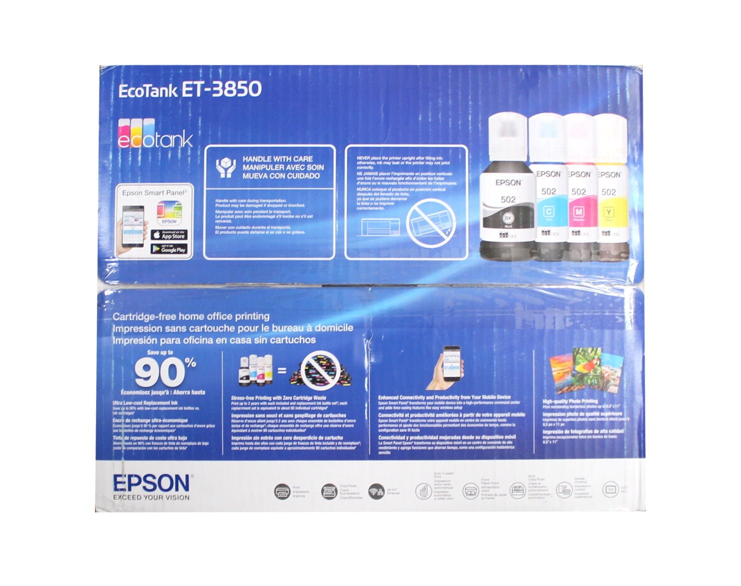 Epson EcoTank-3850 Special Edition All-in-One Printer with Bonus Black Ink - Image 9