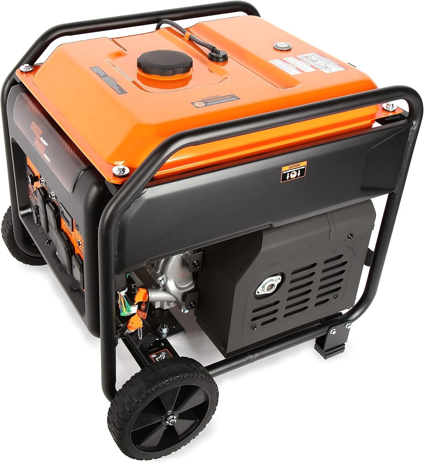 WEN DF875iX 8750-Watt RV and Transfer-Switch-Ready 120V/240V Dual - Image 2