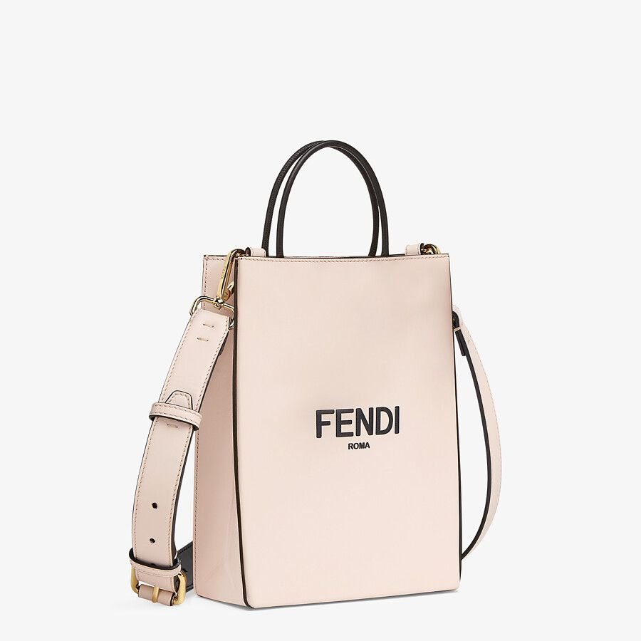 Fendi Small Shopping Bag Leather Bag - Image 2