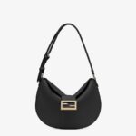 Fendi Small Croissant Leather Bag