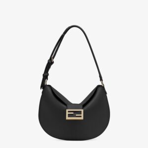Fendi Small Croissant Leather Bag