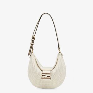 Fendi Small Croissant Cotton Bag