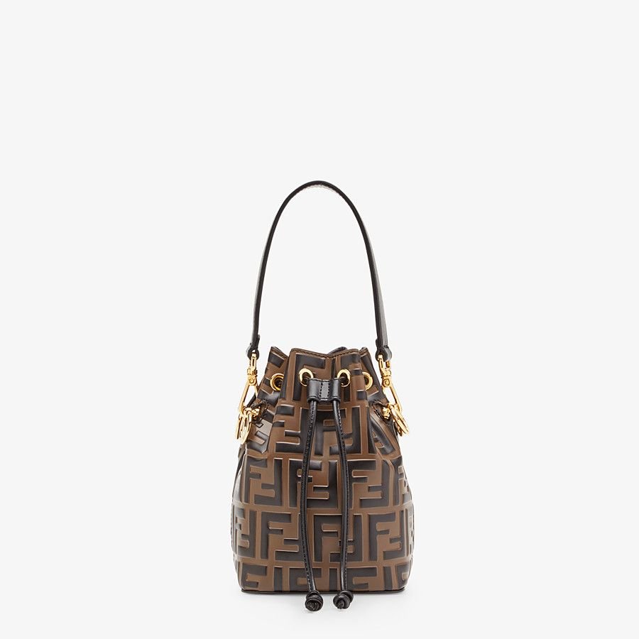 Fendi Brown Leather Mini-bag - Image 3