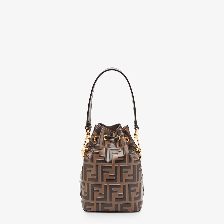Fendi Brown Leather Mini-bag - Image 4
