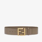 Fendi Brown Leather Belt