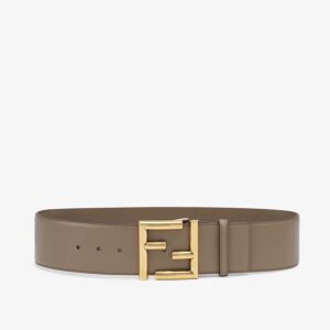 Fendi Brown Leather Belt