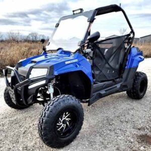 Highlander 200cc Fuel-Injected UTV – Fully Loaded YK200U (Blue)