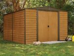 Arrow WR1012 Woodridge EG Steel Storage Shed, 10 by 12-Feet