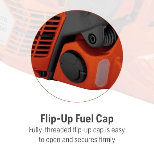 Husqvarna 967690628 545 Mark II 3.6 HP 2-Cycle X-Torq Engine 50.1cc 20 in. Gas Chainsaw with Adjustable Chain Oil Pump for Professional Tree Felling and Limbing - Image 4