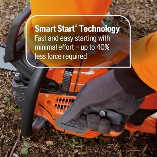 Husqvarna 967690628 545 Mark II 3.6 HP 2-Cycle X-Torq Engine 50.1cc 20 in. Gas Chainsaw with Adjustable Chain Oil Pump for Professional Tree Felling and Limbing - Image 10