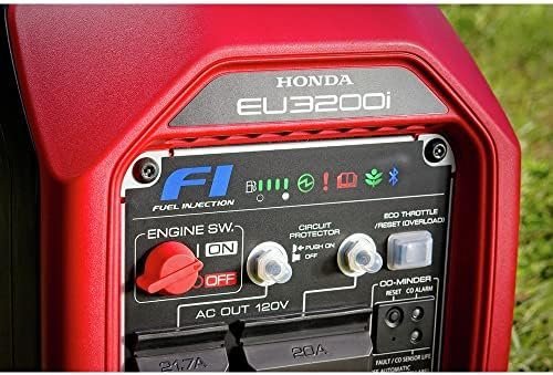 Honda 665730 EU3200IAN 3200 Watt Bluetooth Portable Inverter Generator with CO-MINDER-49-State - Image 9