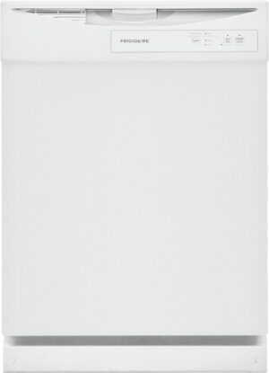 Frigidaire FDPC4221AW 24″ Built-In Dishwasher, Front Control, White