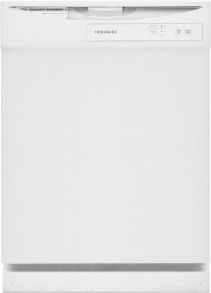 Frigidaire FDPC4221AW 24″ Built-In Dishwasher, Front Control, White