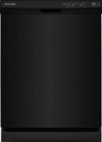 Frigidaire 24″ Built-In Dishwasher, Front Control, Black