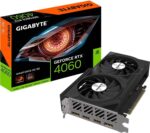 Gigabyte GeForce RTX 4060 WINDFORCE OC 8G Graphics Card 2 x HDMI 2 X DP