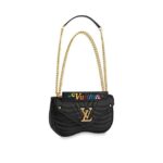 Louis Vuitton NEW WAVE CHAIN BAG MM BLACK