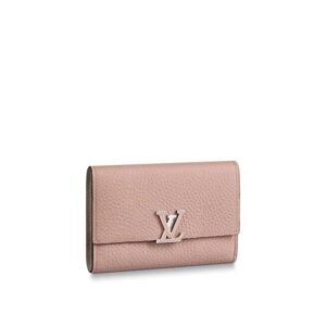 Louis Vuitton CAPUCINES COMPACT WALLET MAGNOLIA
