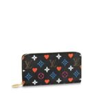 Louis Vuitton GAME ON ZIPPY COIN PURSE Black