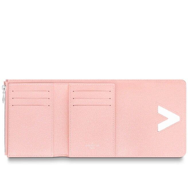 Louis Vuitton TWIST COMPACT WALLET Rose Ballerine Pink - Image 2