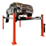 Katool KT-4H150, 4 Post Alignment Lift 15,000 lb – Rolling Jack Included