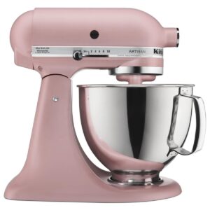 KitchenAid Artisan Series 5-Quart Tilt-Head Stand Mixer, Dried Rose, KSM150PS