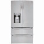 LG 28 Cu. ft. Smart Wi-Fi Enabled French Door Refrigerator, Stainless Steel (LMXS28626S)