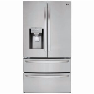 LG 28 Cu. ft. Smart Wi-Fi Enabled French Door Refrigerator, Stainless Steel (LMXS28626S)