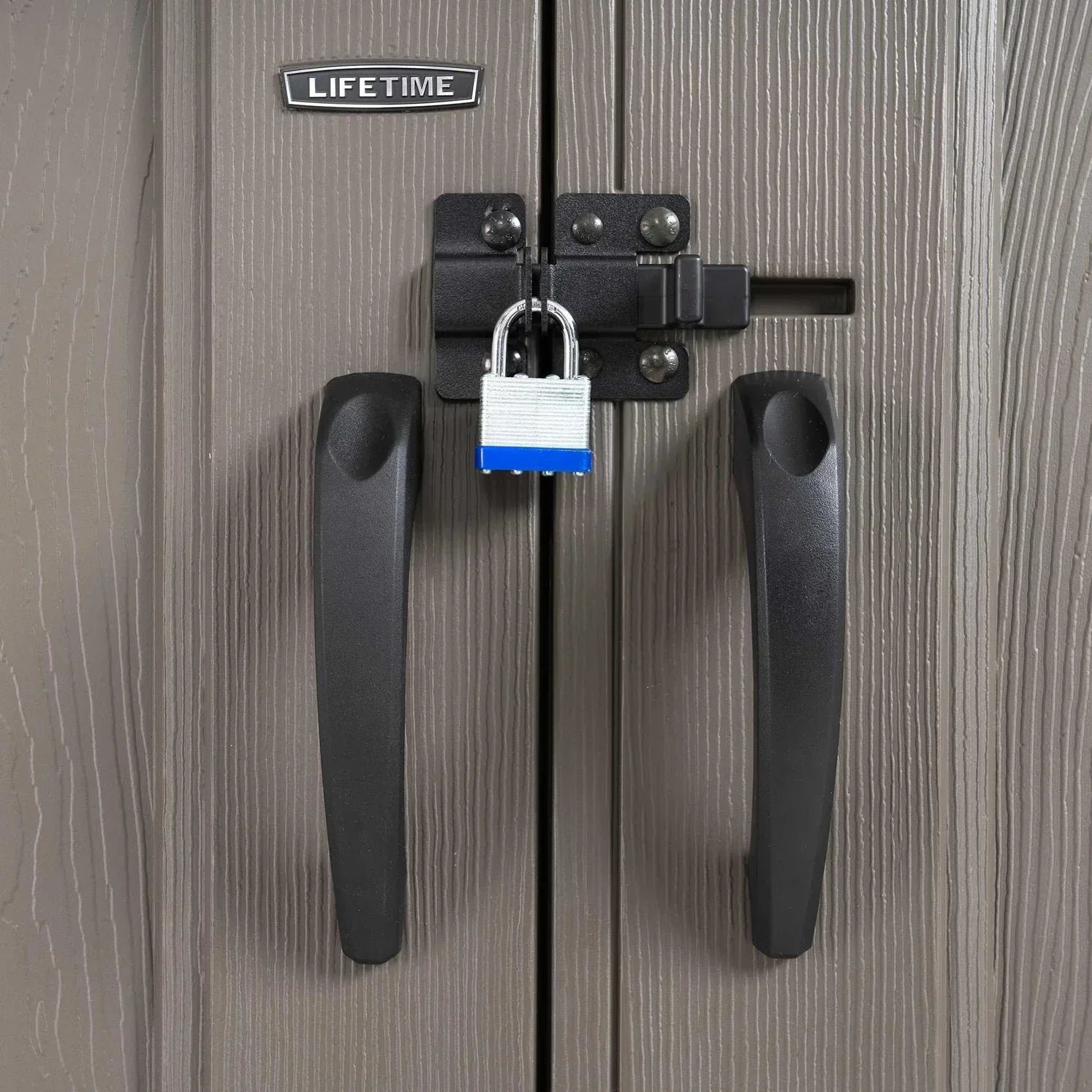 Lifetime 8 Ft x 7.5 Ft Outdoor Storage Shed - Image 10