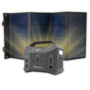 Patriot Power Sidekick Solar Generator & Solar Panel