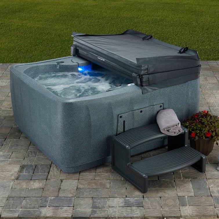 Premium AR150 4-Person 12-Jet Plug & Play Hot Tub with Ozone, powered By Jacuzzi Pumps - Image 2