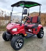 48V Electric Golf Cart 2 Seater Renegade Light Edition Utility Golf UTV – LIGHT EDITION – RED