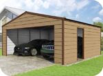 24x24x9 VersaTube Frontier Steel Garage Kit With Installation