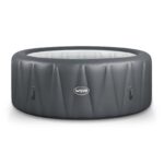 Wave Atlantic 4-Person Round inflatable Hot Tub with integrated Heater and Aquajet Massage System