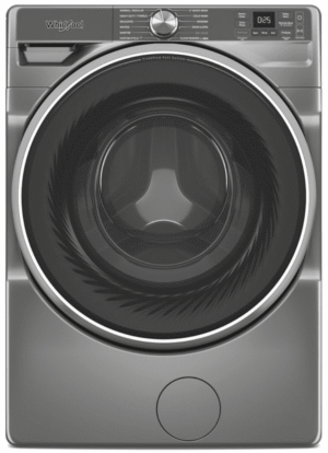 Whirlpool WFW6720RR, 27-Inch, 5.0 cu. ft. Smart Front Load Washer,  FreshFlow Vent System, Silver