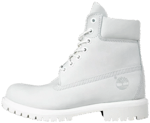 Premium 6 Inch Boots White