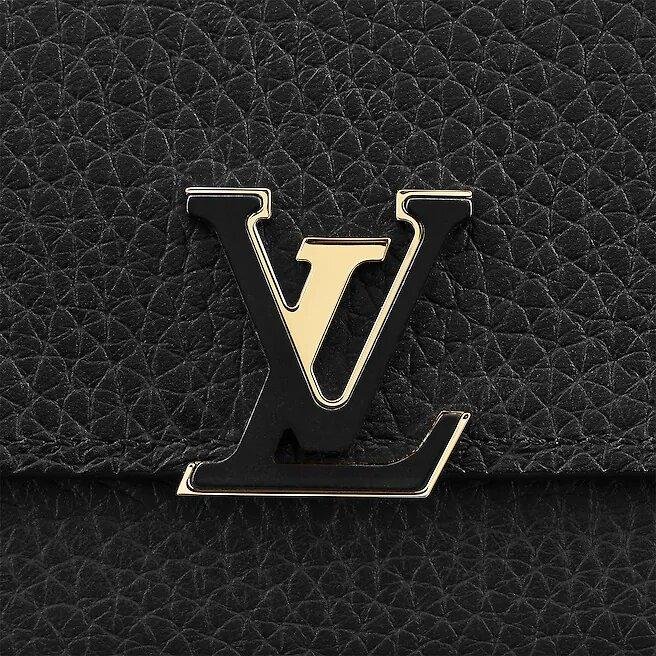 Louis Vuitton CAPUCINES COMPACT WALLET NOIR - Image 4