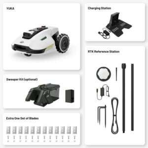 MAMMOTION YUKA Perimeter Wire Free Robot Lawn Mower