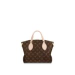 Louis Vuitton FLOWER ZIPPED TOTE PM Beige