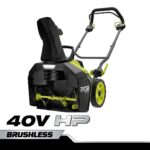 RYOBI 40V HP Brushless 18 in. Single-Stage Cordless Electric Snow Blower