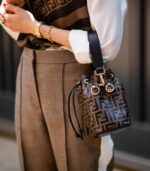 Fendi Brown Leather Mini-bag