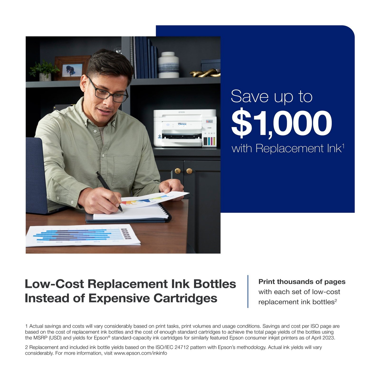 Epson EcoTank ET-4850 All-in-One Cartridge-Free Supertank Printer - Image 3