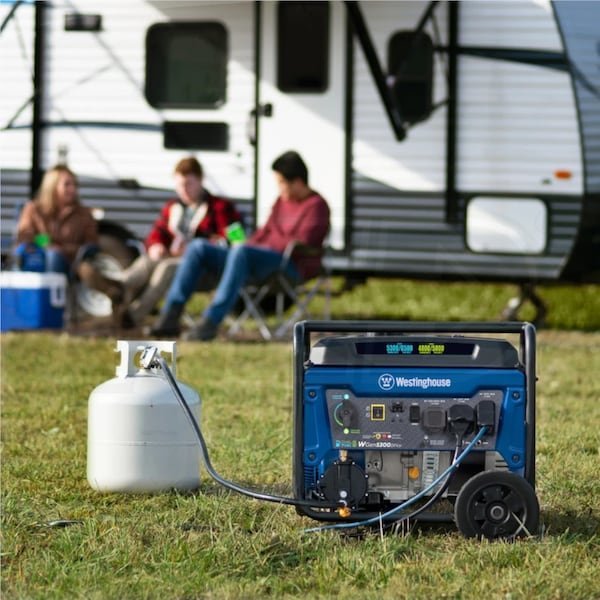 Westinghouse WGen5300DFcv – 5300 Watt Dual-Fuel Portable Generator w/ RV Outlet & CO Sensor (49-State) - Image 2