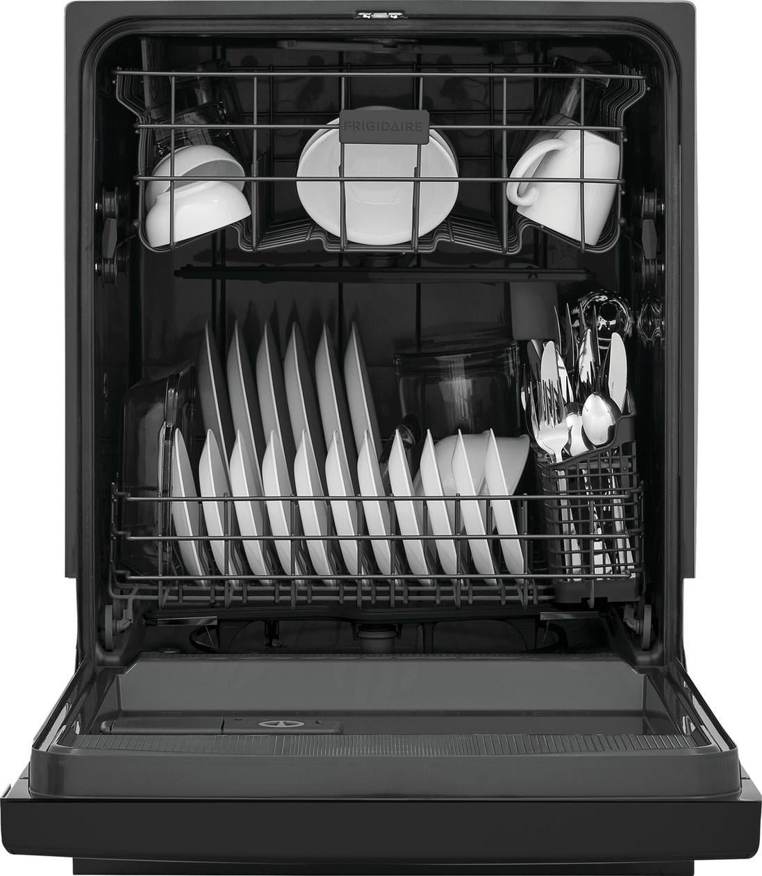 Frigidaire 24″ Built-In Dishwasher, Front Control, Black - Image 2