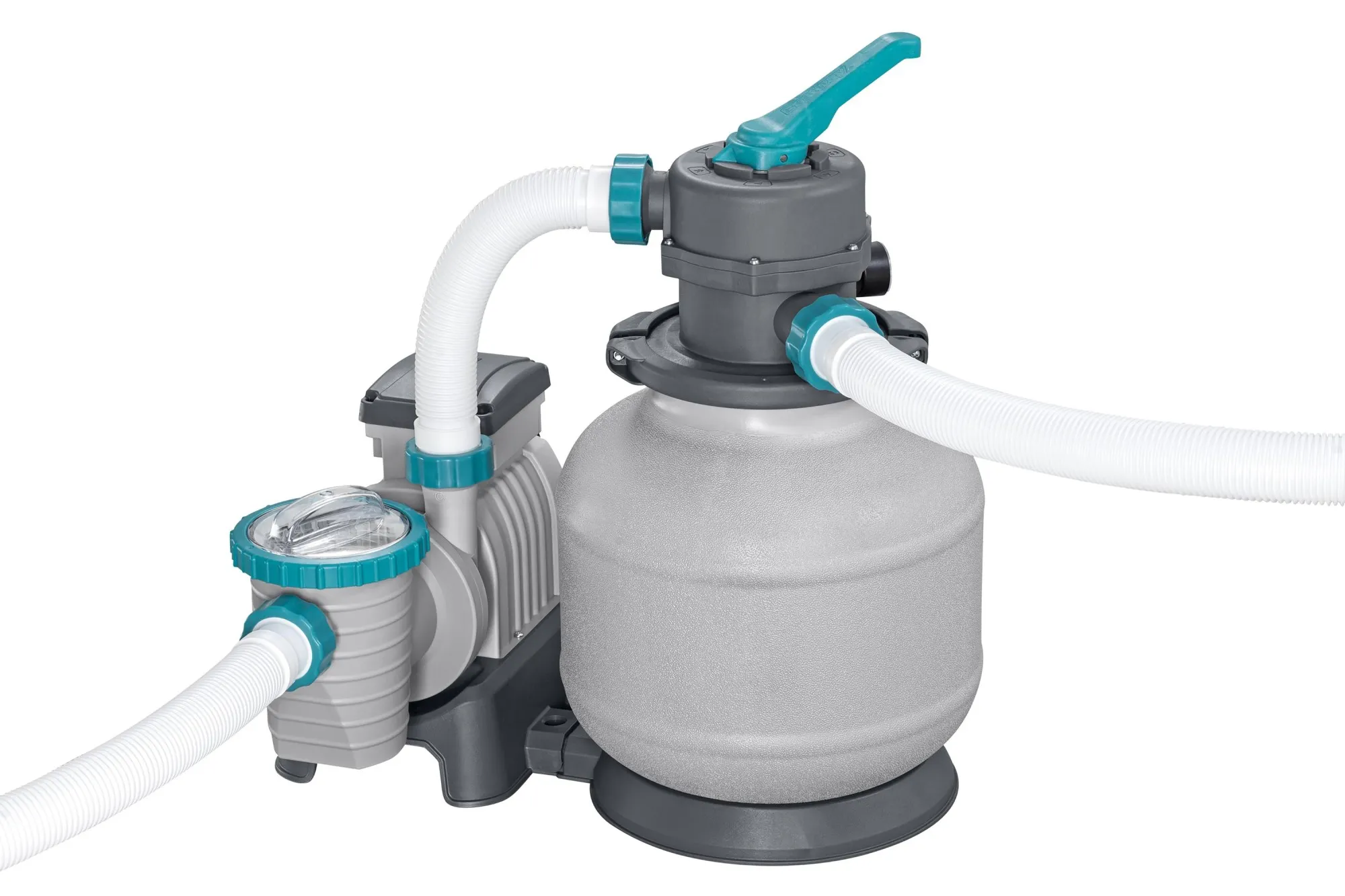 Bestway APX 365 22’x52″ Round Above Ground Swimming Pool Set with Pump and Ladder - Image 3