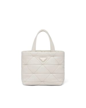Prada System Nappa Leather Patchwork Tote
